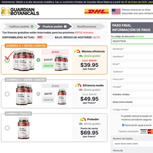 Blood Balance Producto