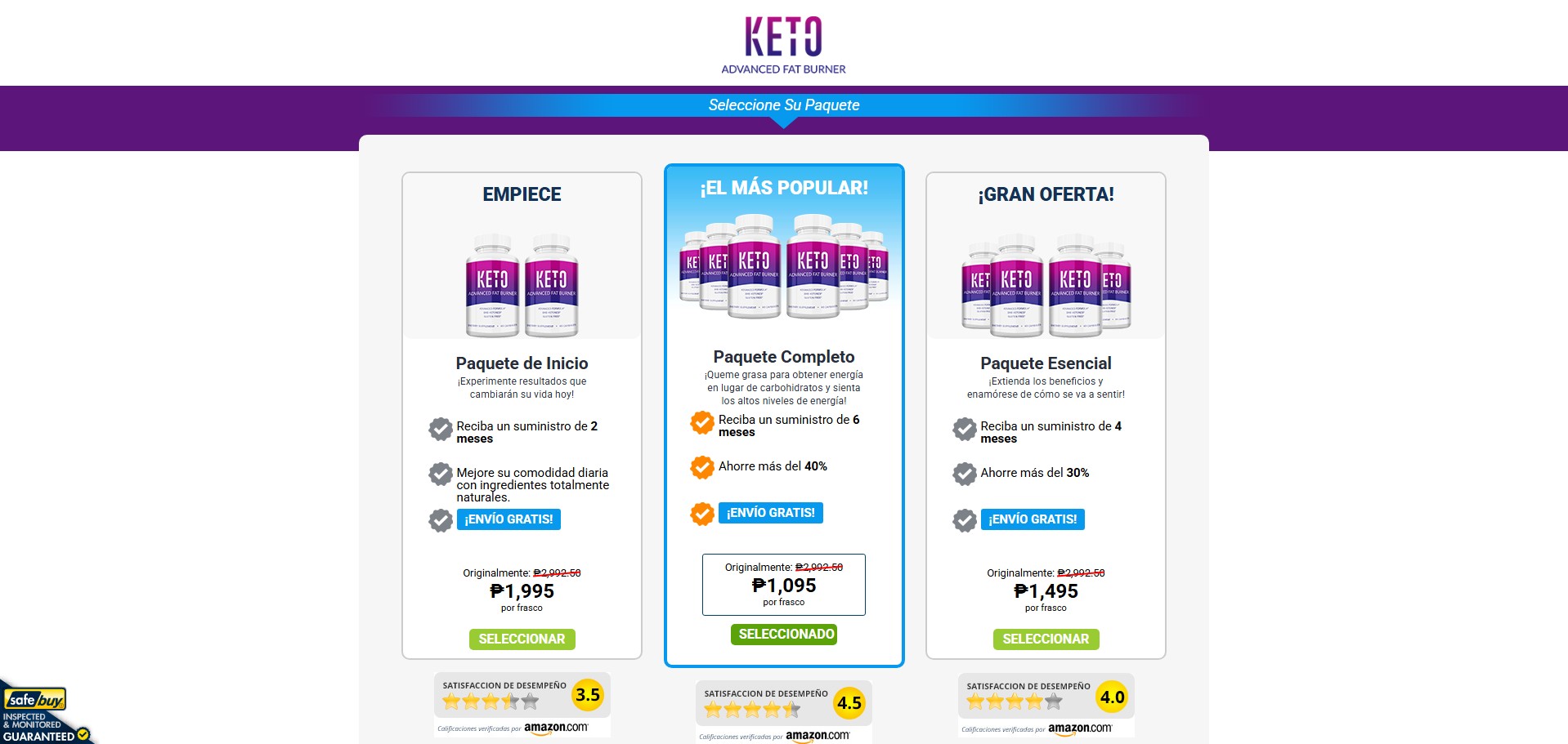 Keto Advanced Producto