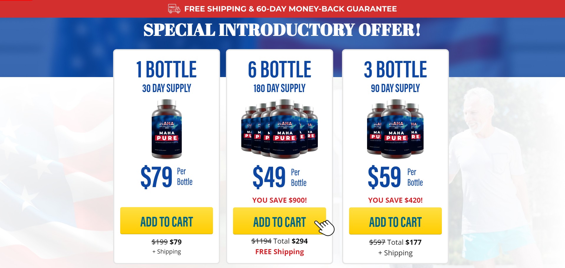 Maha Pure - Including Checkout Event Tracking - (Health) - [US, FR, CA, DE, UK, AU + 187 more] Producto