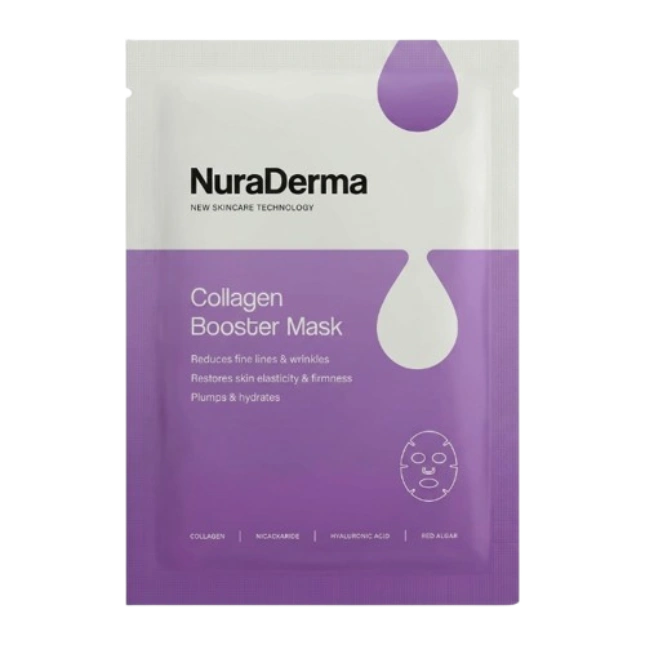 NuraDerma - Máscara Facial de Colágeno